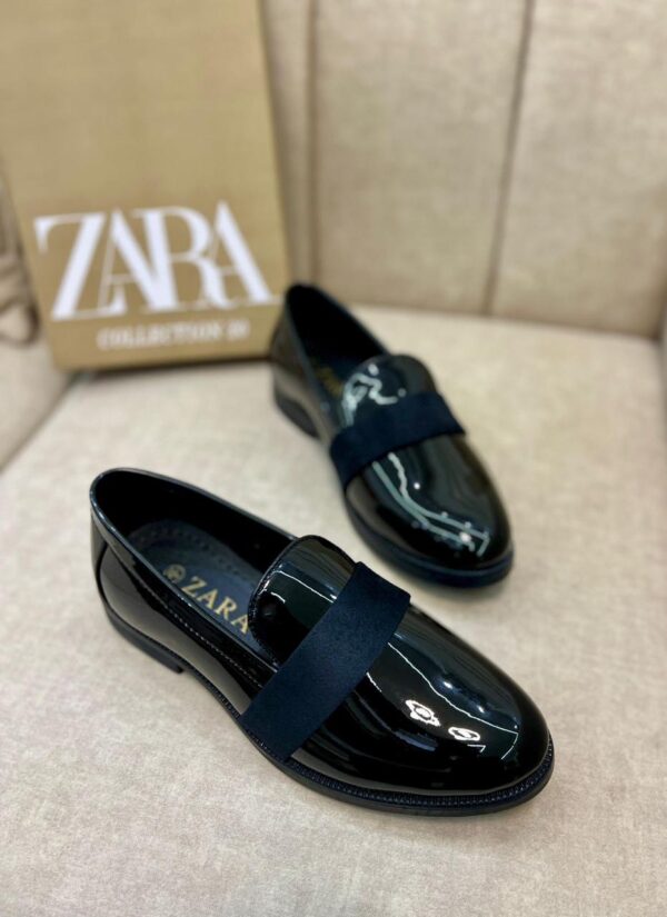 ZARA Suede Mocassins.