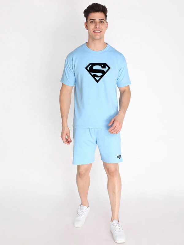 COTTON NIGHT SUIT  BEACH WEAR SHIRT WITH SHORT. - Image 6
