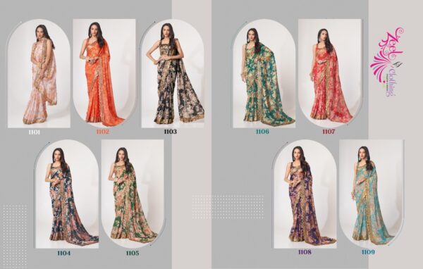 Flour Saree vol-1 - Image 6