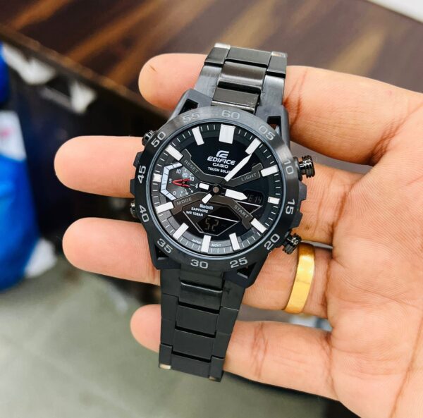 First Edifice ECB-2000 with carbon body reinforced Carbon case with steel strapis - Image 4