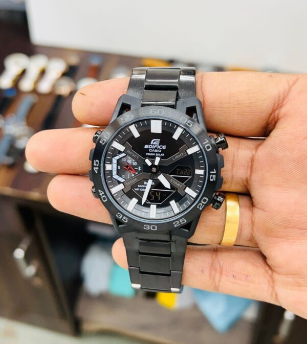 First Edifice ECB-2000 with carbon body reinforced Carbon case with steel strapis - Image 2