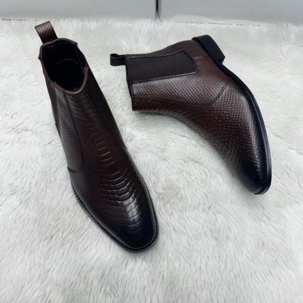 CROCO CHELSEA BOOTS FOR MEN - Image 3