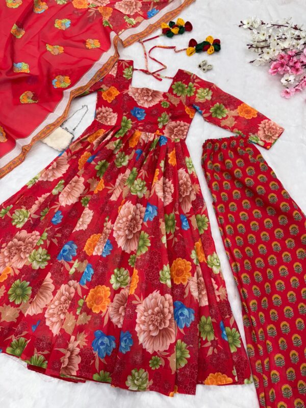 Ready made Huge Flair Anarkali Suit. - Image 4