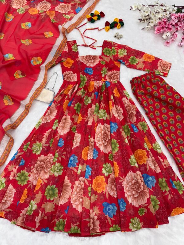 Ready made Huge Flair Anarkali Suit. - Image 2