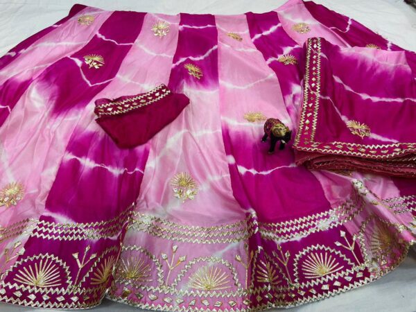 New design launch lehriya concept with lehenga chunni and dupatta  - Image 6