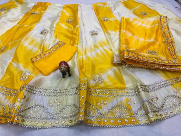 New design launch lehriya concept with lehenga chunni and dupatta  - Image 8