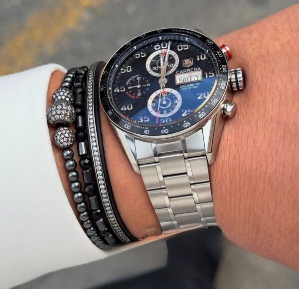 Tag heuer Caliber 16 Day-Date Watch - Image 4