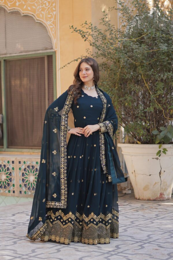 DESIGNER READYMADE GOWN FOR WOMEN - Image 10