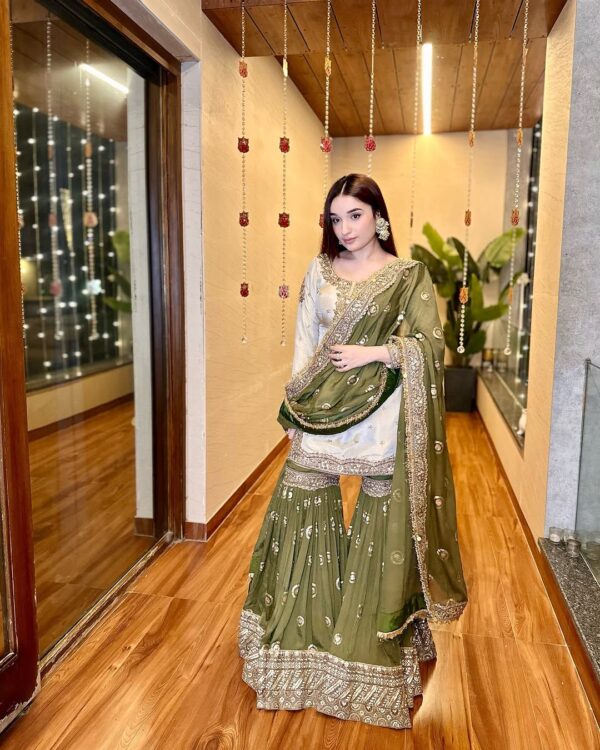 PARTY WEAR READY MADE SHARARA SET FOR WOMEN