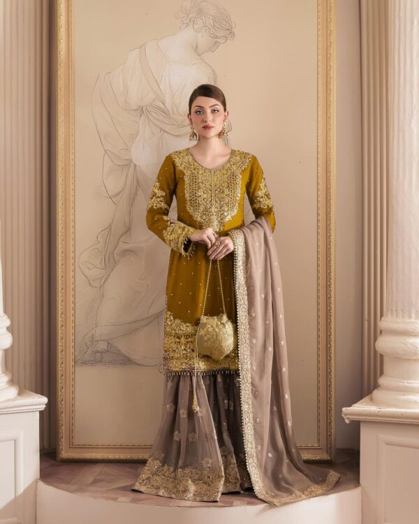 Ready Made Georgette Designer Suit. - Image 6