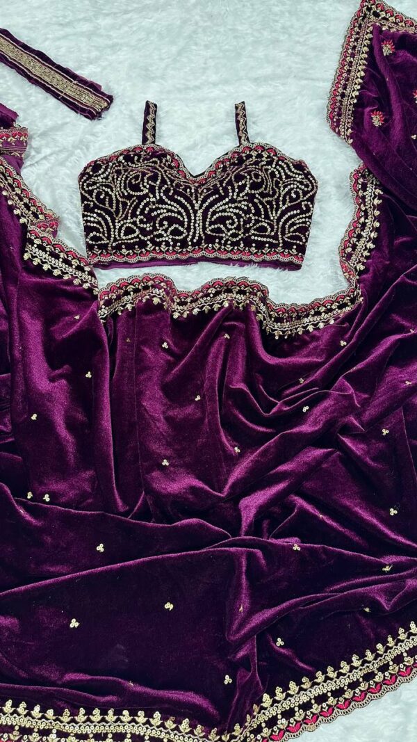 Winter Special Saree. - Image 4