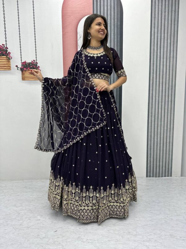 Wedding Special Heavy Embroidery Lehenga
