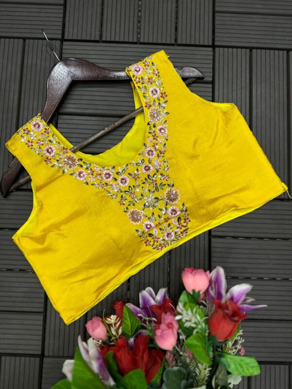 Party Wear Fully stitched Shrug lehenga - Image 9