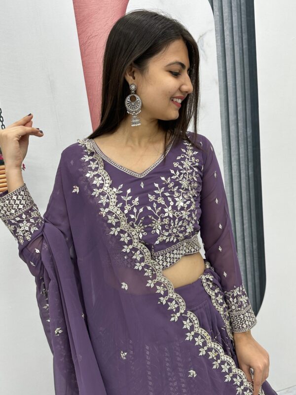 Launching Ready made Embroidered Lehenga Choli - Image 5