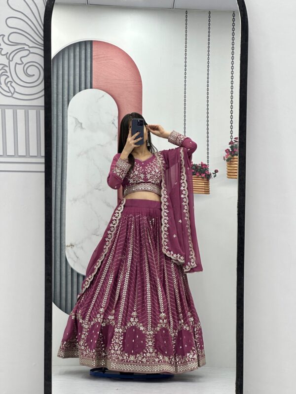 Launching Ready made Embroidered Lehenga Choli - Image 12