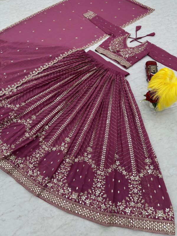 Launching Ready made Embroidered Lehenga Choli - Image 6