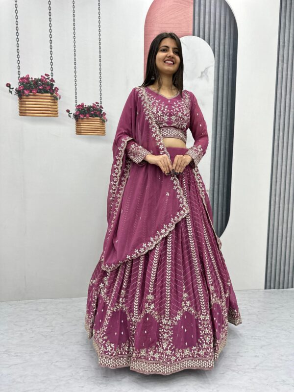 Launching Ready made Embroidered Lehenga Choli - Image 11