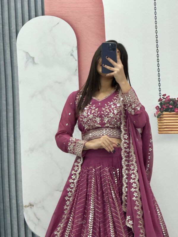 Launching Ready made Embroidered Lehenga Choli - Image 13