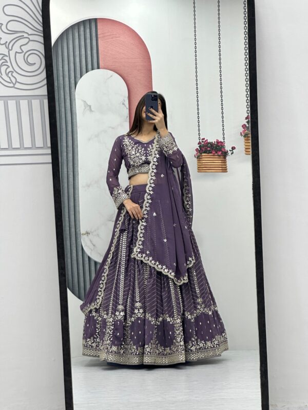 Launching Ready made Embroidered Lehenga Choli - Image 3