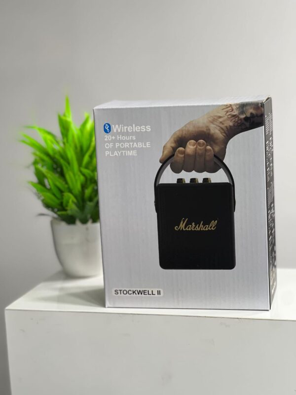 MARSHALL STOCKWELL II Speaker
