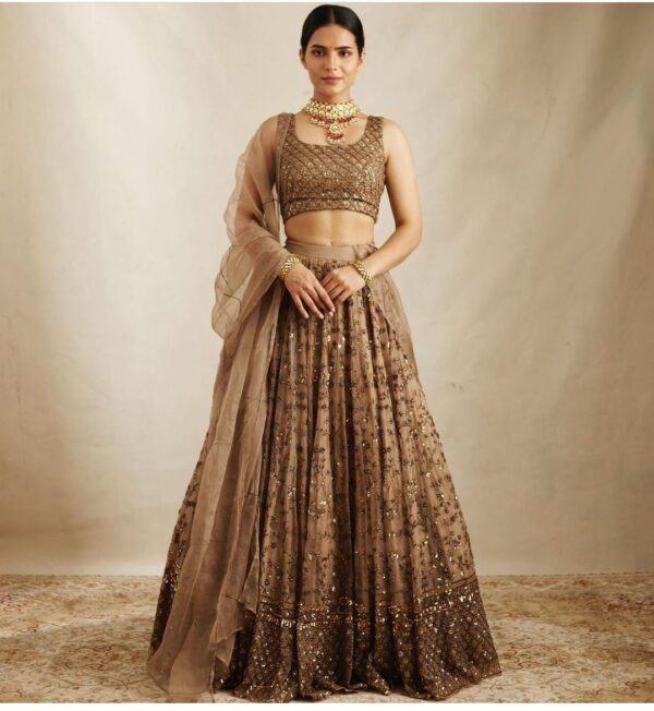 Latest Lehenga with Blouse and Dupatta