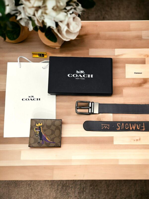 Coach Wallet with Reversible Belt - Image 5