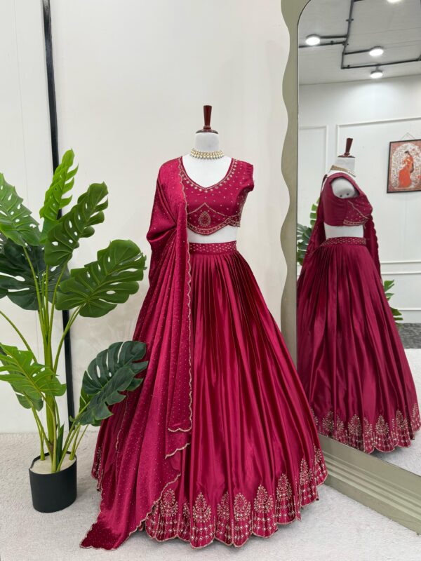 New Launch Heavy Lehenga - Image 8