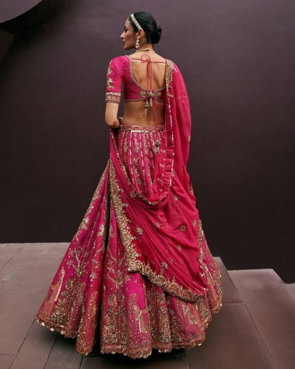 Wedding Special Zari Work Lehenga - Image 7