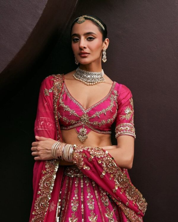 Wedding Special Zari Work Lehenga - Image 8