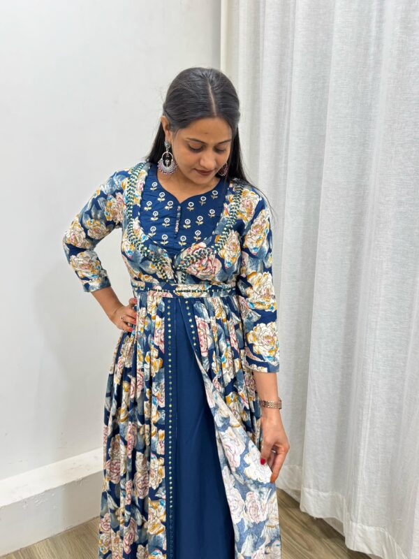Party Wear Handwork Gown