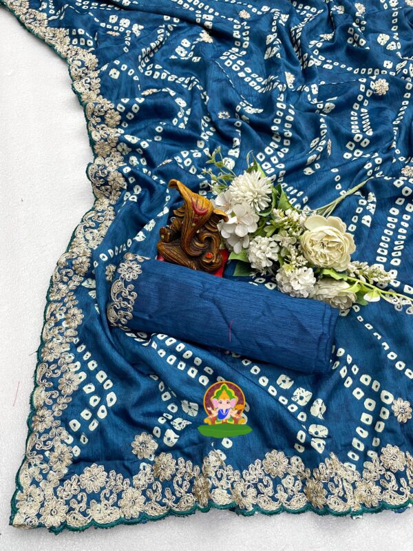 BANDHANI PRINT SAREE