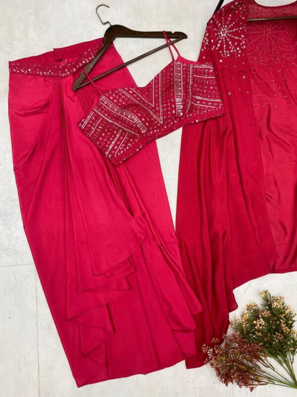 Indo Western Three Piece Set - Image 3