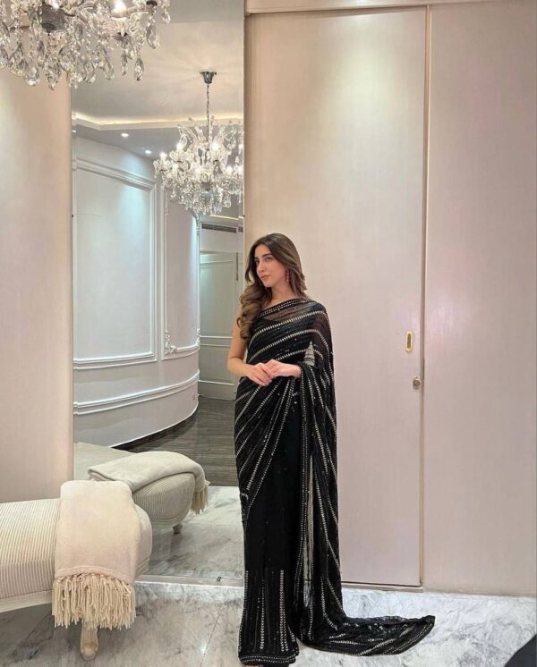 Georgett Hot Selling Saree - Image 6