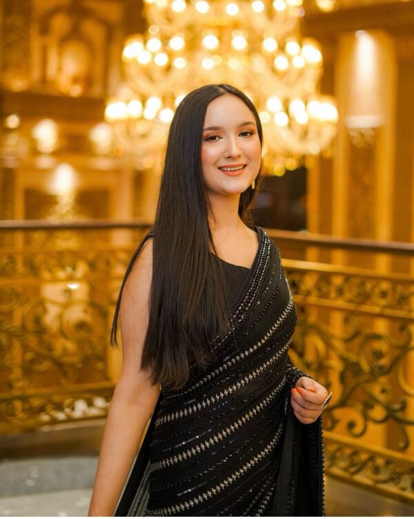 Georgett Hot Selling Saree - Image 3