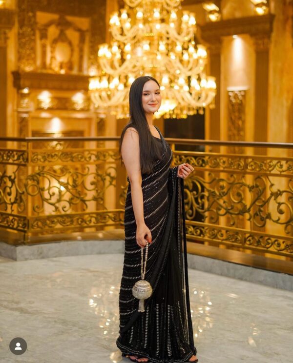 Georgett Hot Selling Saree - Image 4