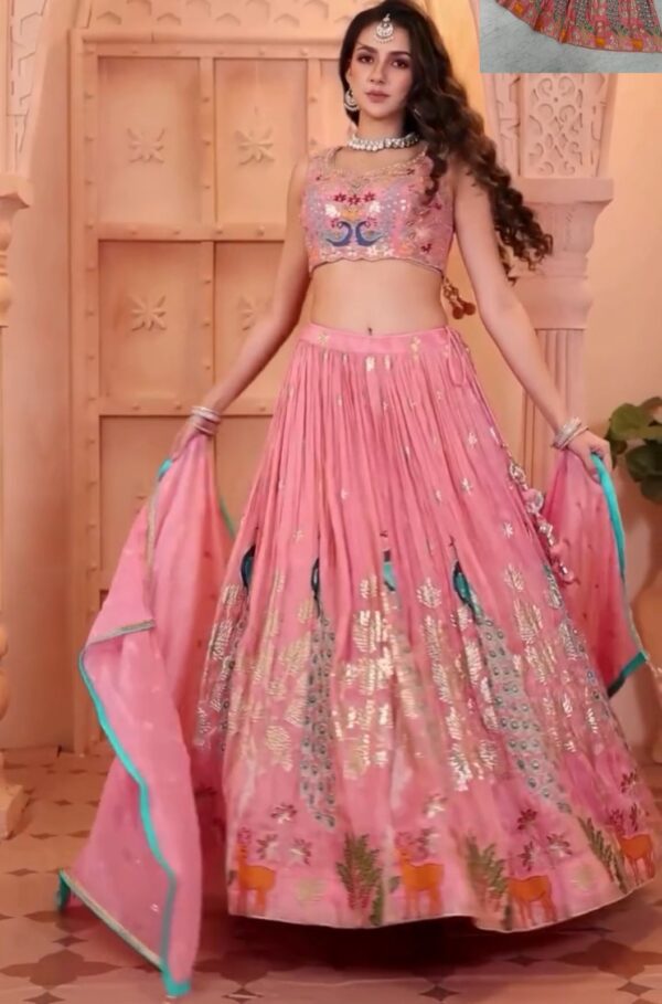 Fully Stitched Wedding wear Lehenga Choli  - Image 15