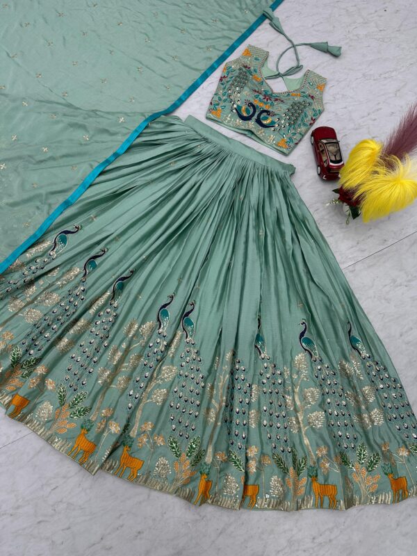 Fully Stitched Wedding wear Lehenga Choli  - Image 5