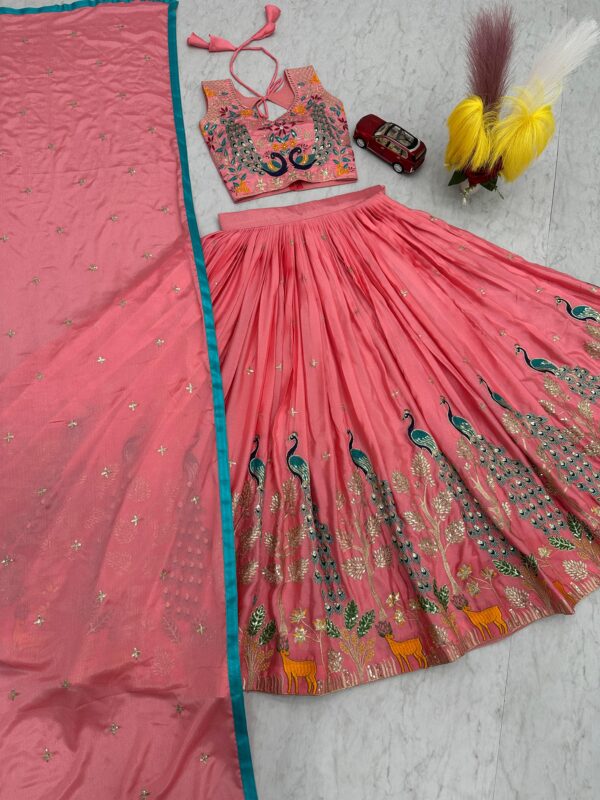 Fully Stitched Wedding wear Lehenga Choli  - Image 8