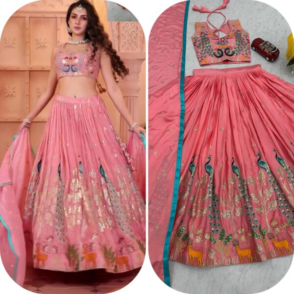 Fully Stitched Wedding wear Lehenga Choli  - Image 9