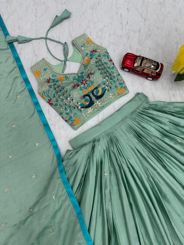 Fully Stitched Wedding wear Lehenga Choli  - Image 3