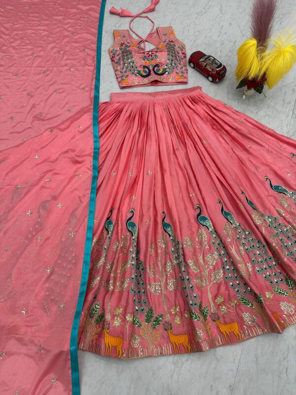 Fully Stitched Wedding wear Lehenga Choli  - Image 10