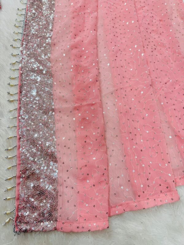 Lehenga Saree with Blouse - Image 10