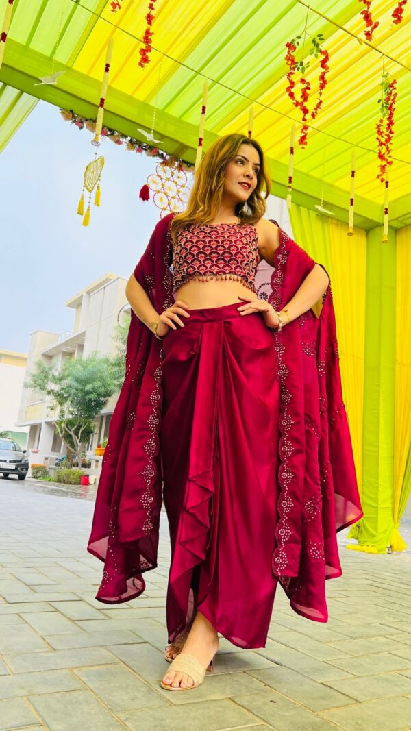 Ready To Wear Indo Western Dress - Image 3