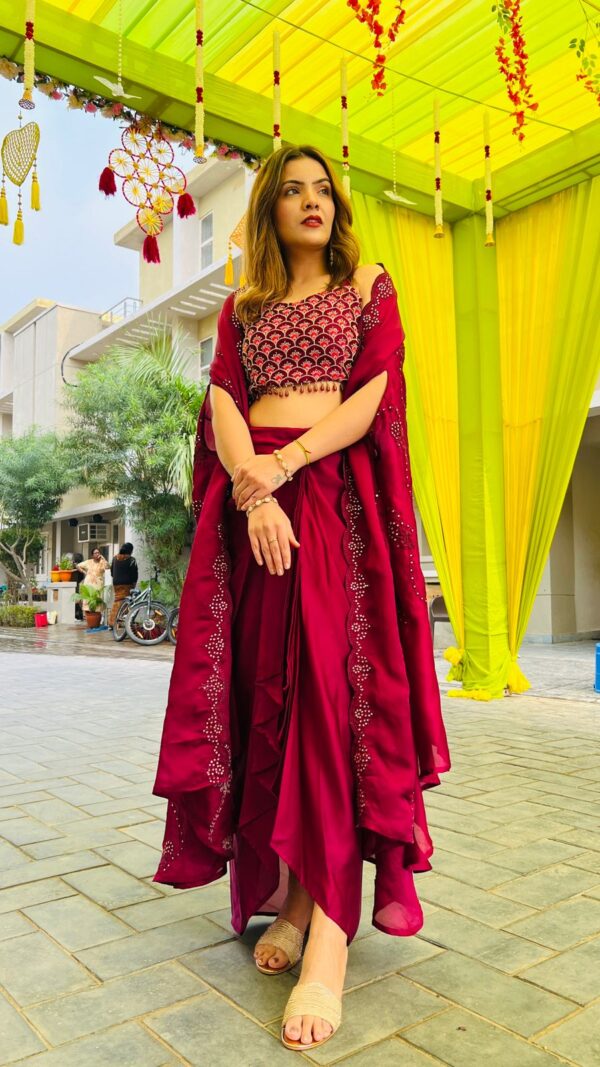 Ready To Wear Indo Western Dress - Image 6