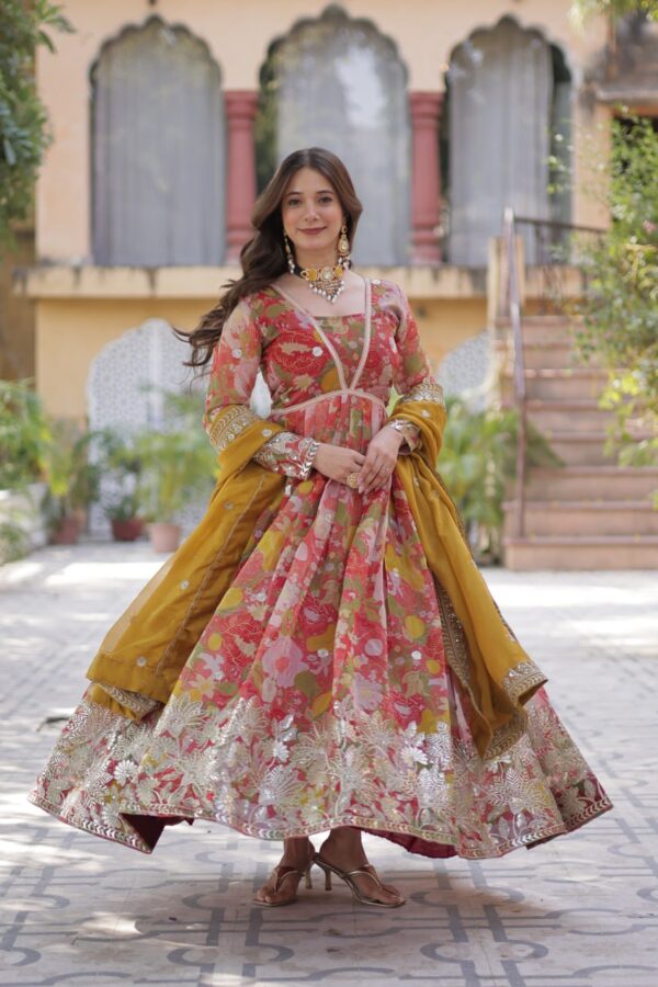 READYMADE ALIA CUT GOWN