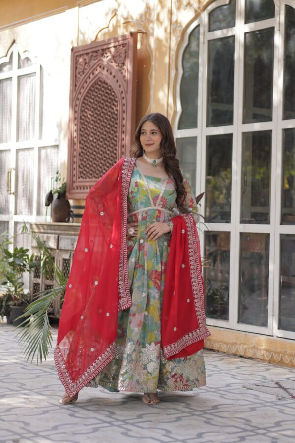 READYMADE ALIA CUT GOWN - Image 8