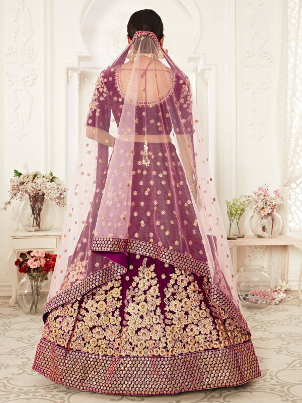 HEAVY BRIDAL LEHENGA CHOLI - Image 5