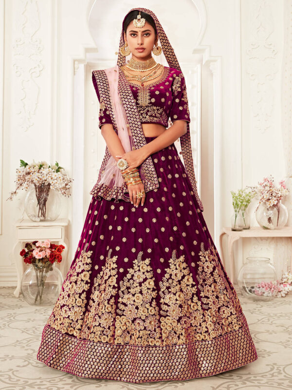 HEAVY BRIDAL LEHENGA CHOLI