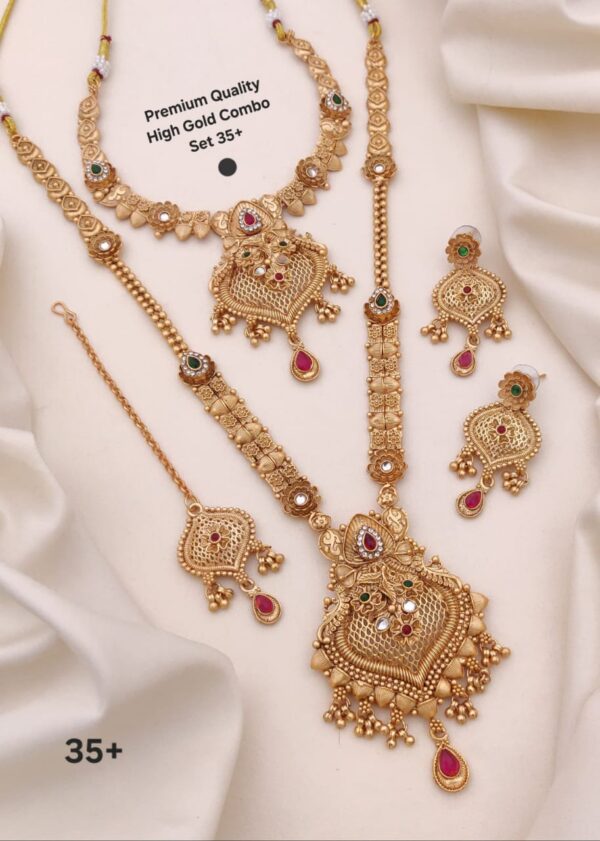 Rajwadi Design Bridal Set - Image 2