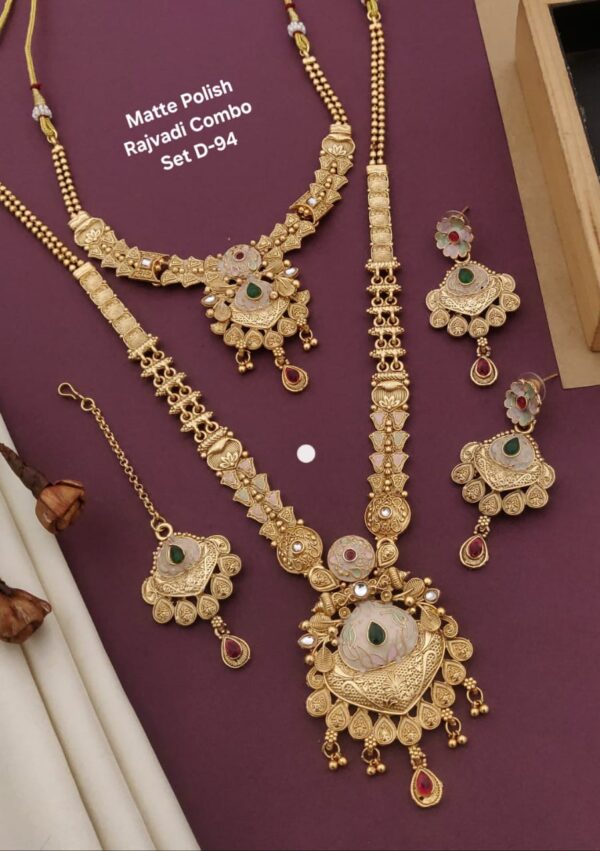 Rajwadi Design Bridal Set - Image 31